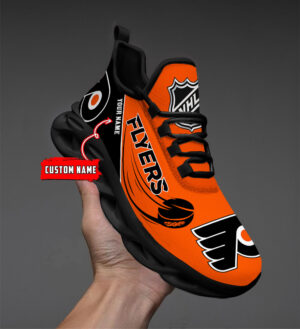 Philadelphia Flyers-Personalized NHL New Max Soul Shoes-SP10032322ID02