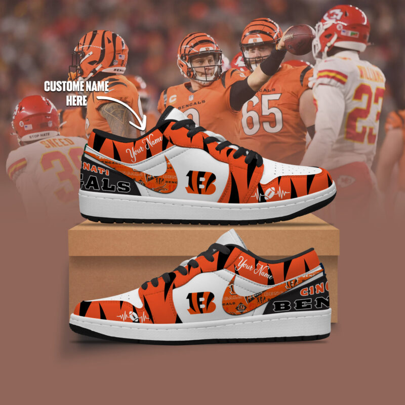 Cincinnati Bengals – Nike Jordan 1 Low