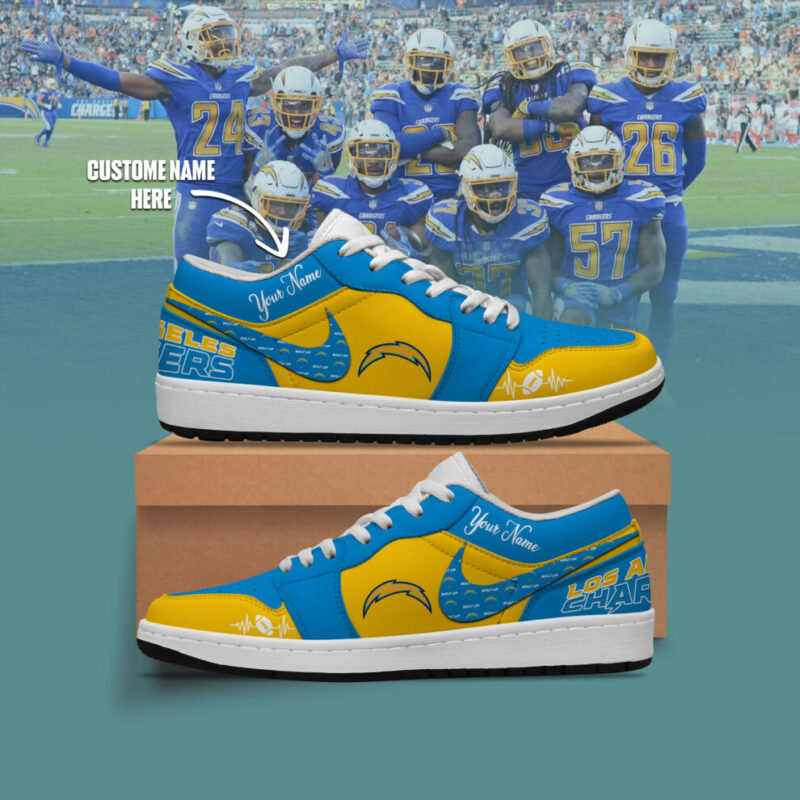 Los Angeles Chargers – Nike Jordan 1 Low