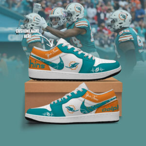 Miami Dolphins – Nike Jordan 1 Low