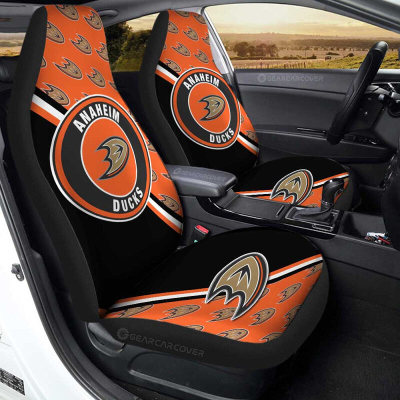 Anaheim Ducks Car Seat Covers Custom Car Accessories For Fans