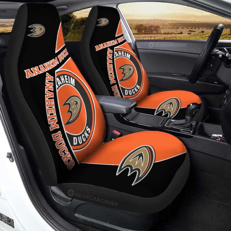 Anaheim Ducks Car Seat Covers Custom Car Decorations For Fans