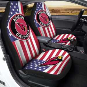 Arizona Cardinals Car Seat Covers Custom Car Decor Accessories