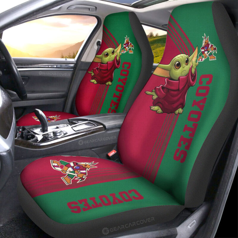 Arizona Coyotes Car Seat Covers Baby Yoda Car Accessories