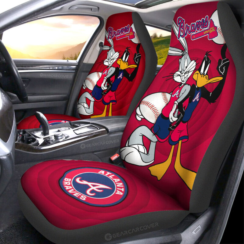 Atlanta Braves Car Seat Covers Custom Car Accessories