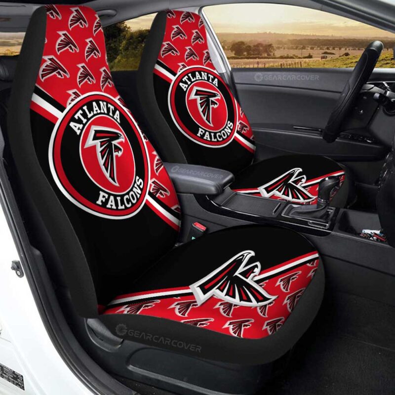 Atlanta Falcons Car Seat Covers Custom Car Accessories For Fans