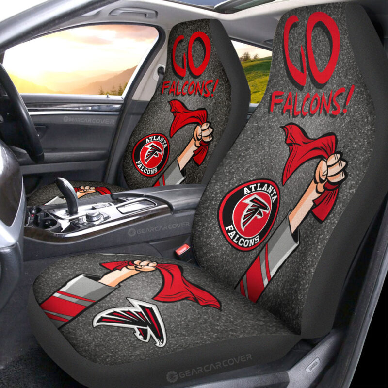 Atlanta Falcons Car Seat Covers Custom Car Accessories