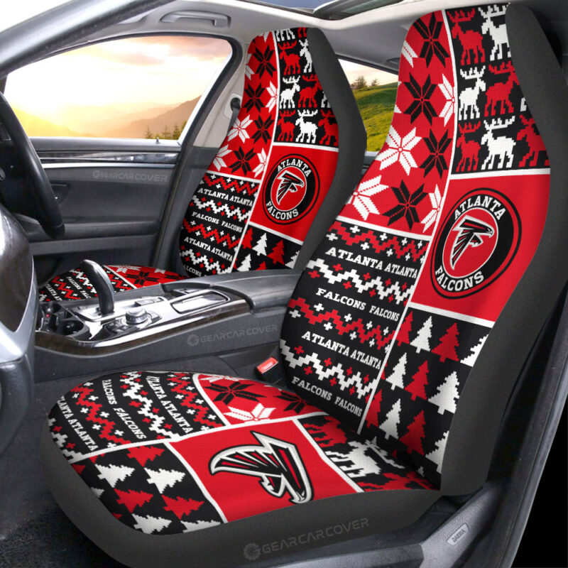 Atlanta Falcons Car Seat Covers Custom Ugly Style Car Accessories