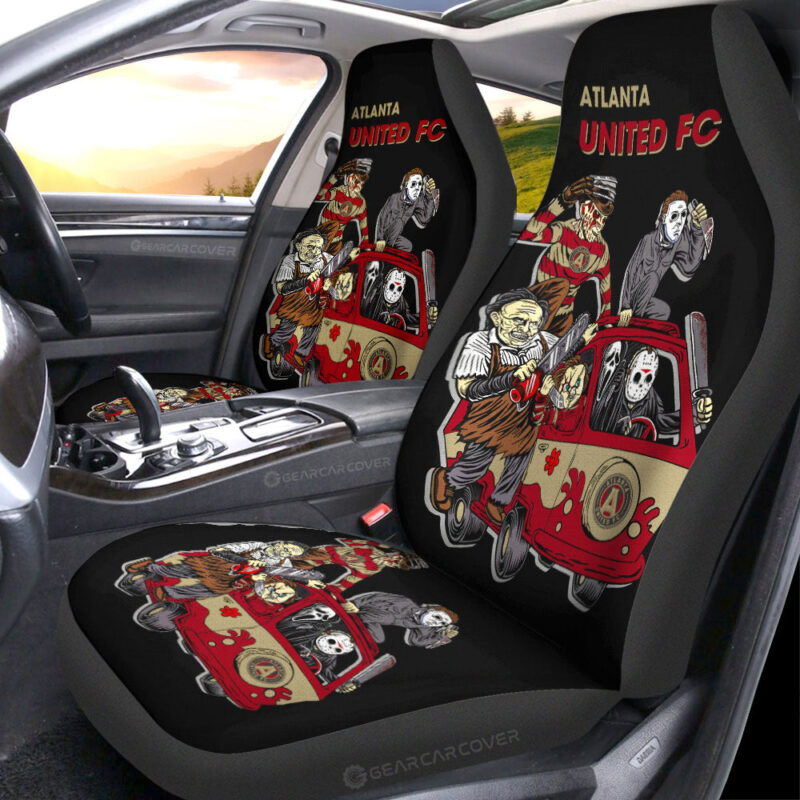 Atlanta United FC Car Seat Covers Custom Car Accessories