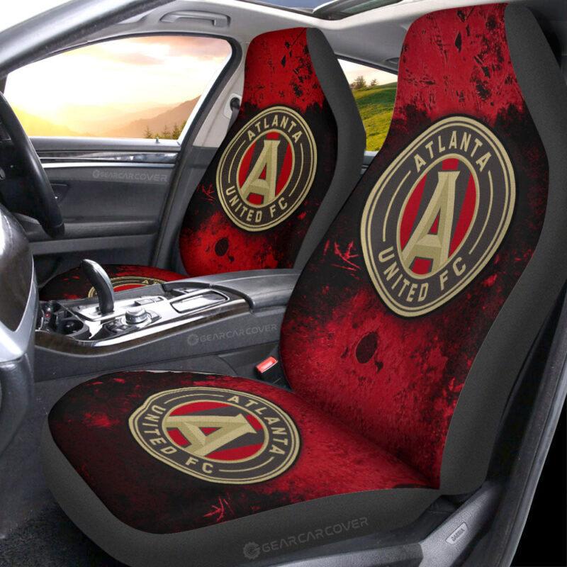 Atlanta United FC Car Seat Covers Custom Car Accessories