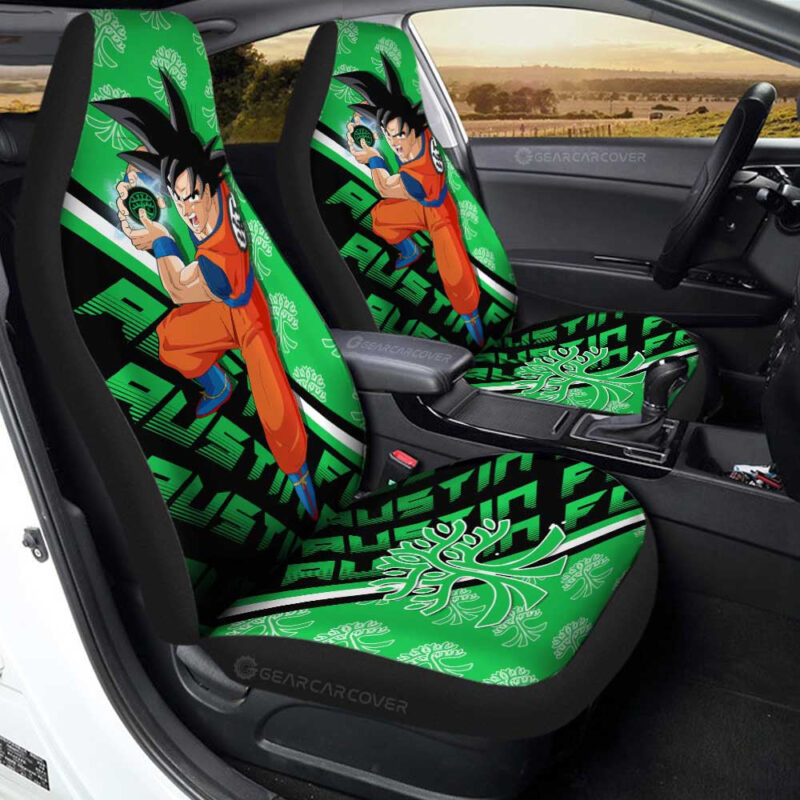 Austin FC Car Seat Covers Goku Car Accessories For Fans