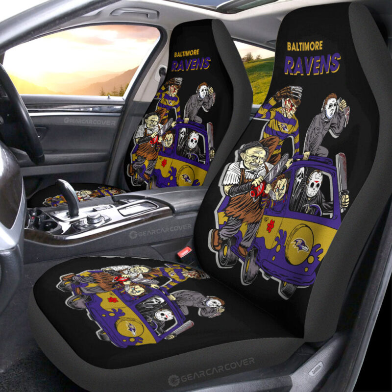 Baltimore Ravens Car Seat Covers Custom Car Accessories