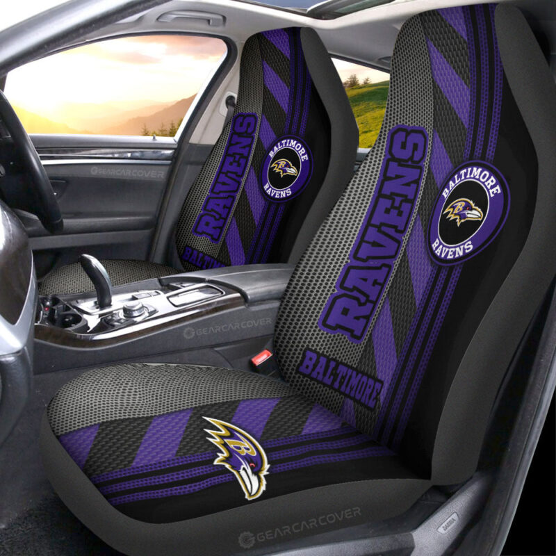 Baltimore Ravens Car Seat Covers Custom Car Accessories