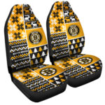 Boston Bruins Car Seat Covers Custom Ugly Style Car Accessories