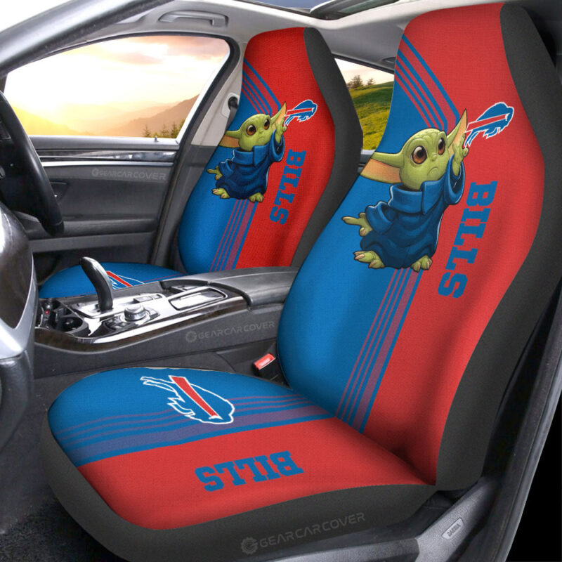 Buffalo Bills Car Seat Covers Baby Yoda Car Accessories