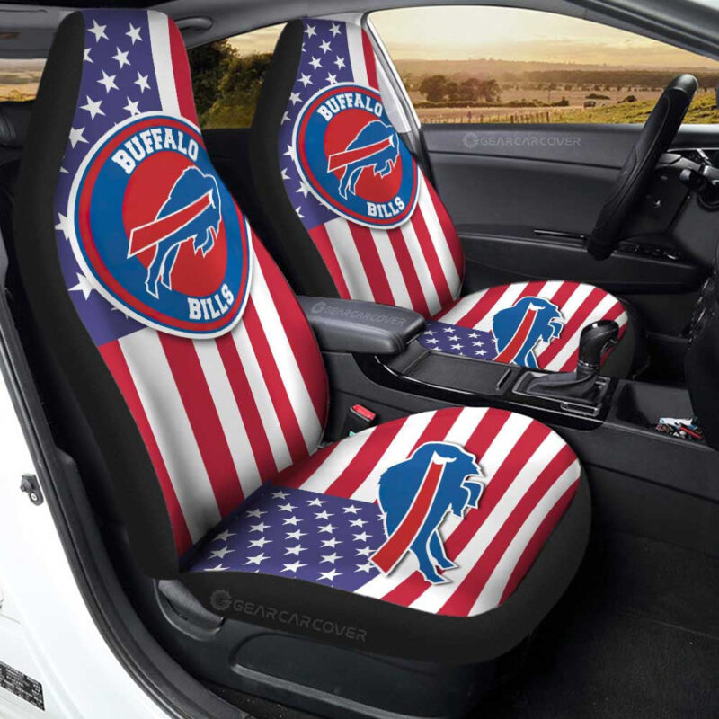 Buffalo Bills Car Seat Covers Custom Car Decor Accessories