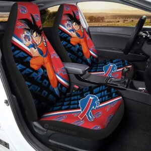 Buffalo Bills Car Seat Covers Goku Car Decorations For Fans