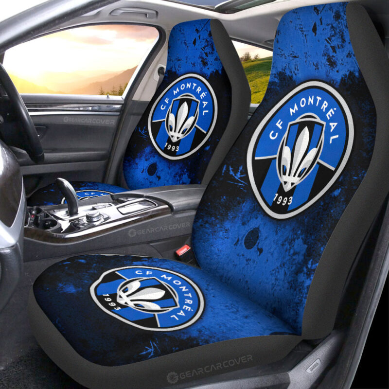 CF Montréal Car Seat Covers Custom Car Accessories