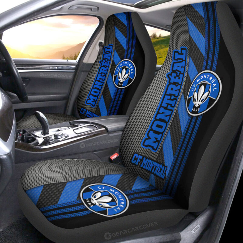 CF Montréal Car Seat Covers Custom Car Accessories