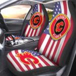 Calgary Flames Car Seat Covers Custom Car Decor Accessories