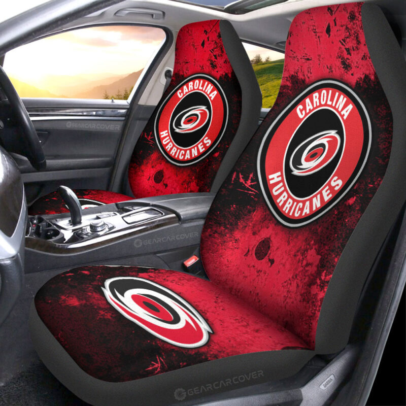 Carolina Hurricanes Car Seat Covers Custom Car Accessories