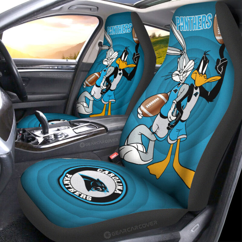 Carolina Panthers Car Seat Covers Custom Car Accessories