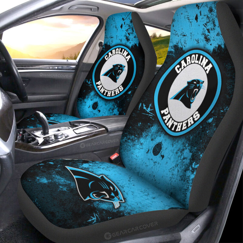 Carolina Panthers Car Seat Covers Custom Car Accessories