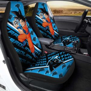 Carolina Panthers Car Seat Covers Goku Car Decorations For Fans