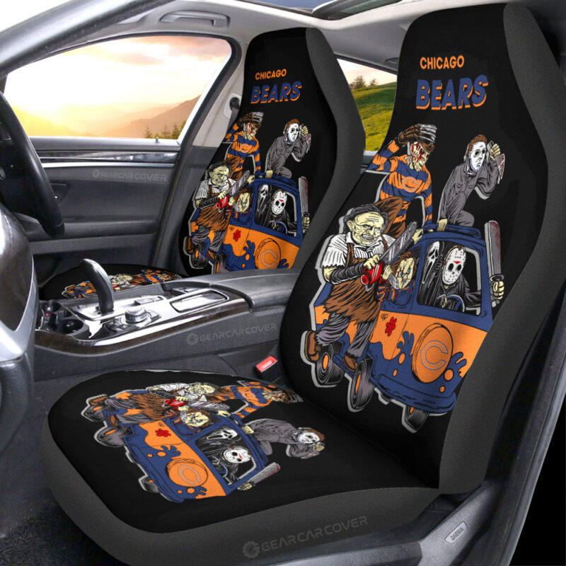 Chicago Bears Car Seat Covers Custom Car Accessories