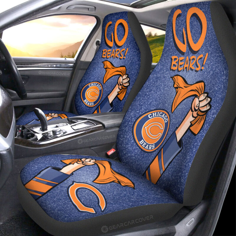 Chicago Bears Car Seat Covers Custom Car Accessories