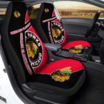 Chicago Blackhawks Car Seat Covers Custom Car Accessories For Fans