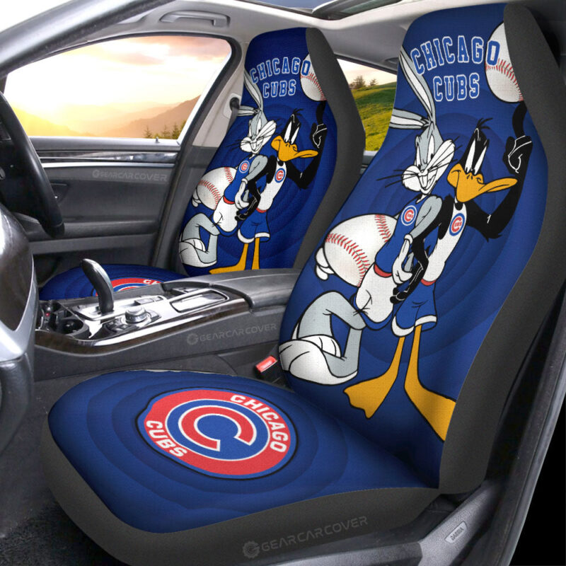 Chicago Cubs Car Seat Covers Custom Car Accessories