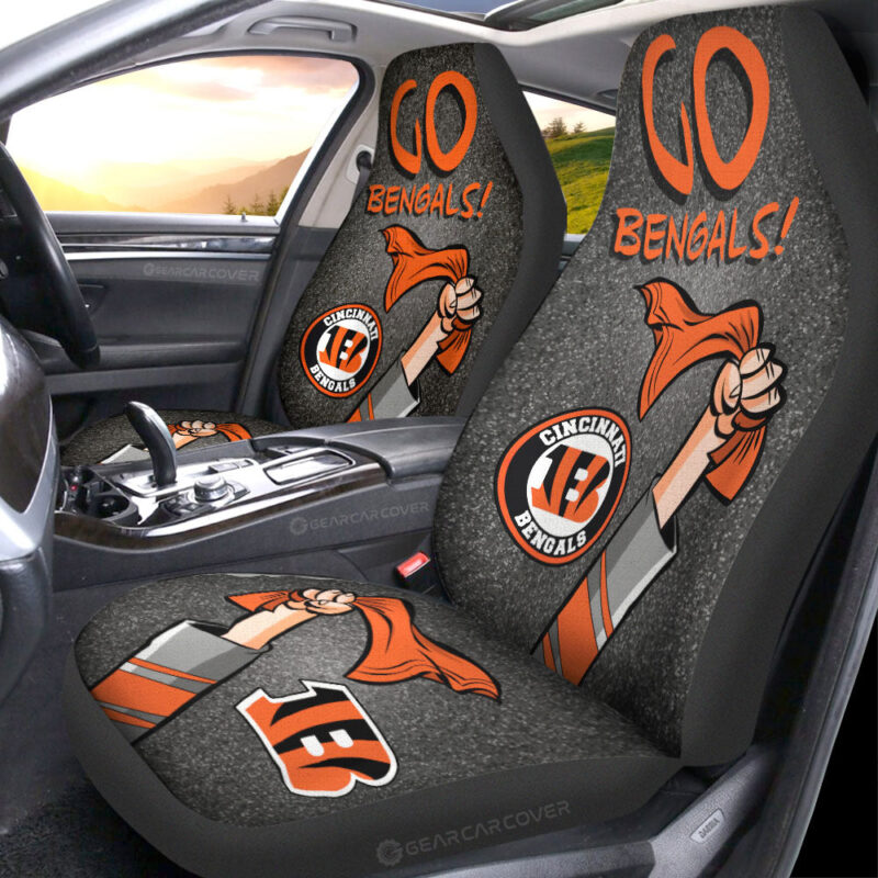 Cincinnati Bengals Car Seat Covers Custom Car Accessories