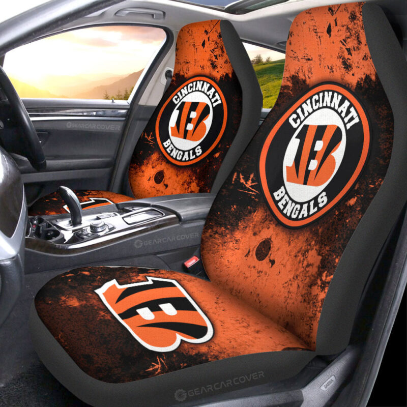 Cincinnati Bengals Car Seat Covers Custom Car Accessories