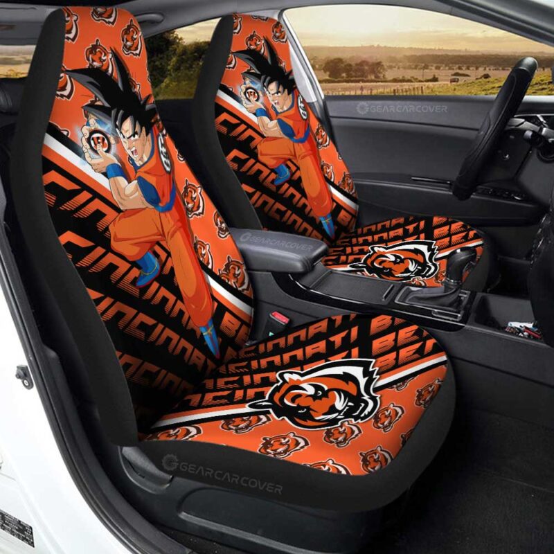 Cincinnati Bengals Car Seat Covers Goku Car Accessories For Fans