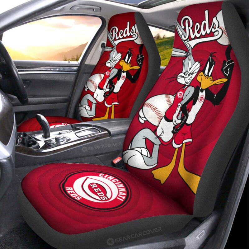 Cincinnati Reds Car Seat Covers Custom Car Accessories