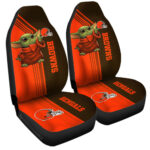 Cleveland Browns Car Seat Covers Baby Yoda Car Accessories