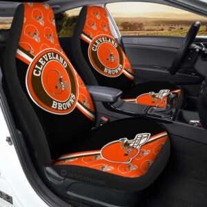 Cleveland Browns Car Seat Covers Custom Car Accessories For Fans