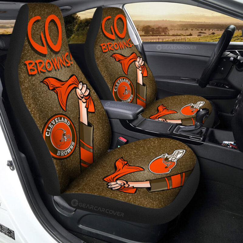 Cleveland Browns Car Seat Covers Custom Car Accessories