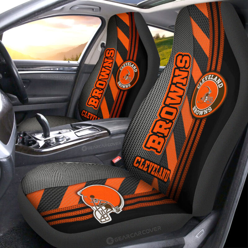 Cleveland Browns Car Seat Covers Custom Car Accessories