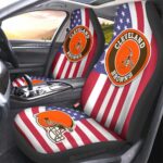 Cleveland Browns Car Seat Covers Custom Car Decor Accessories