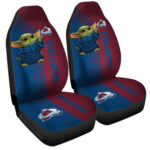 Colorado Avalanche Car Seat Covers Baby Yoda Car Accessories