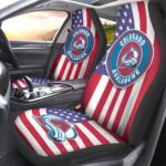 Colorado Avalanche Car Seat Covers Custom Car Accessories