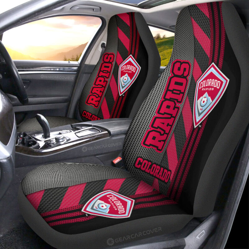 Colorado Rapids Car Seat Covers Custom Car Accessories