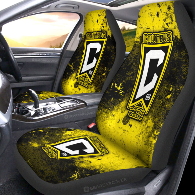 Columbus Crew Car Seat Covers Custom Car Accessories