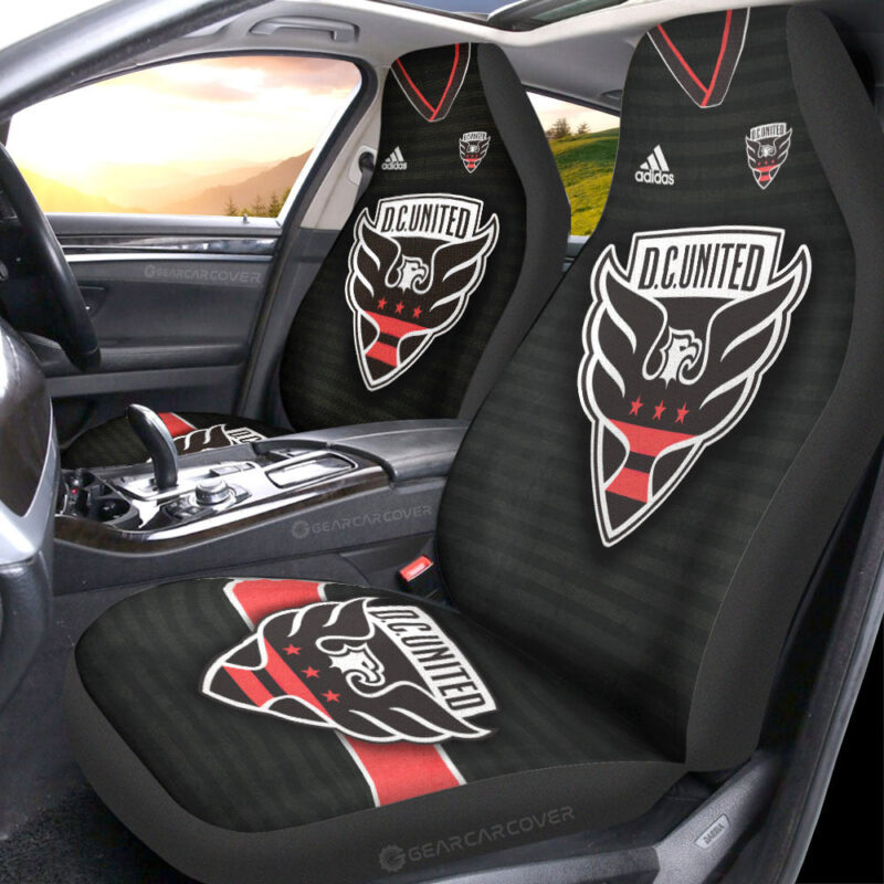 D. C. United Car Seat Covers Custom Car Accessories For Fans