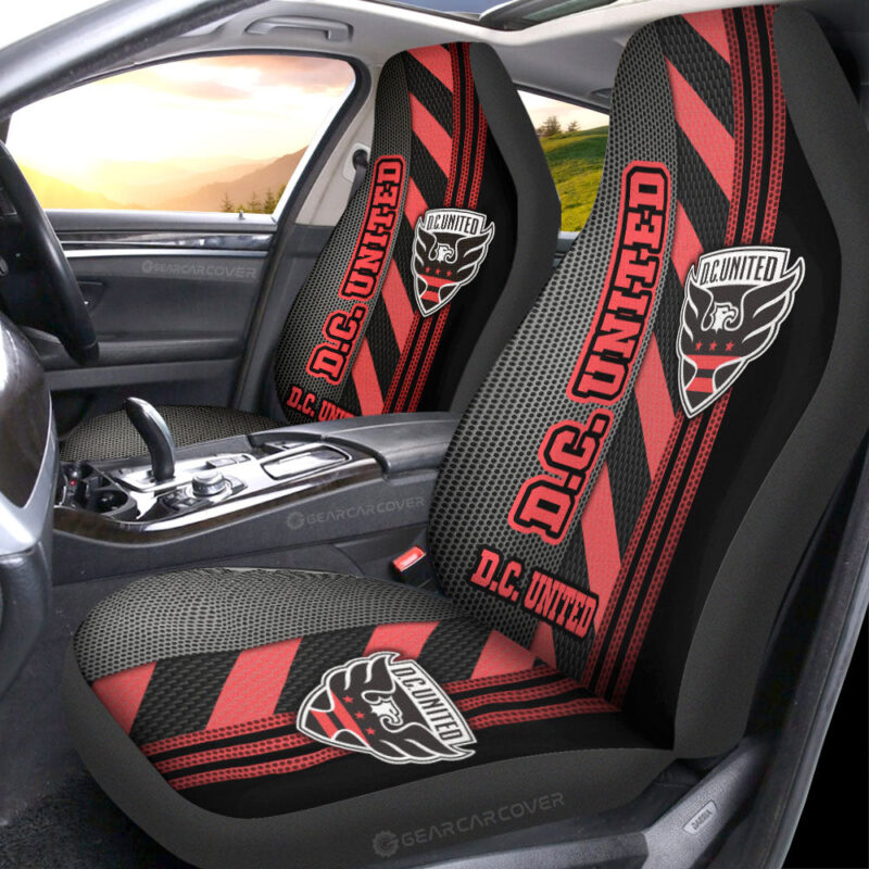 D.C. United Car Seat Covers Custom Car Accessories