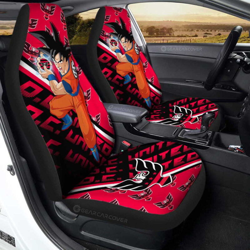 D.C. United Car Seat Covers Goku Car Accessories For Fans