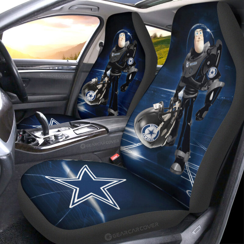 Dallas Cowboys Car Seat Covers Buzz Lightyear Car Accessories For Fan