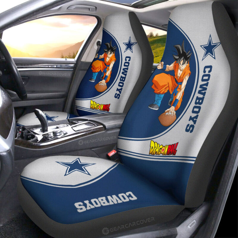 Dallas Cowboys Car Seat Covers Goku Car Accessories For Fans